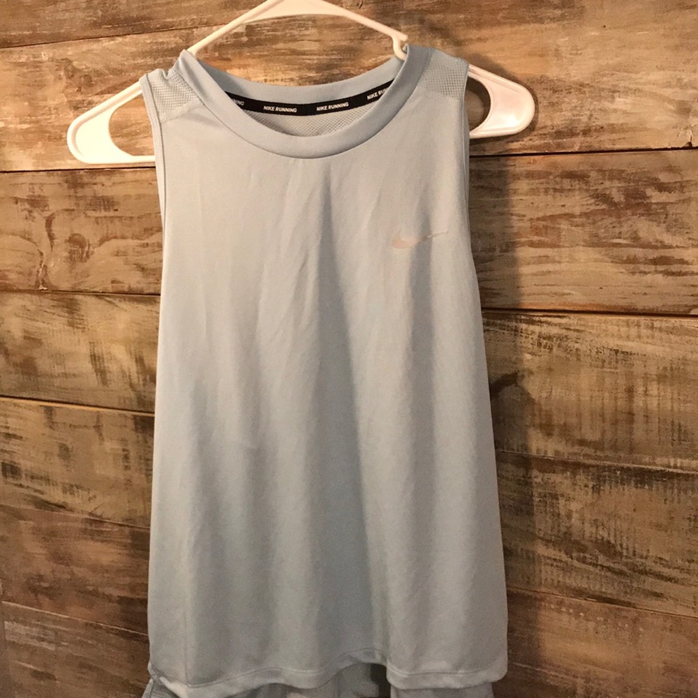 Baby blue bike dri-fit